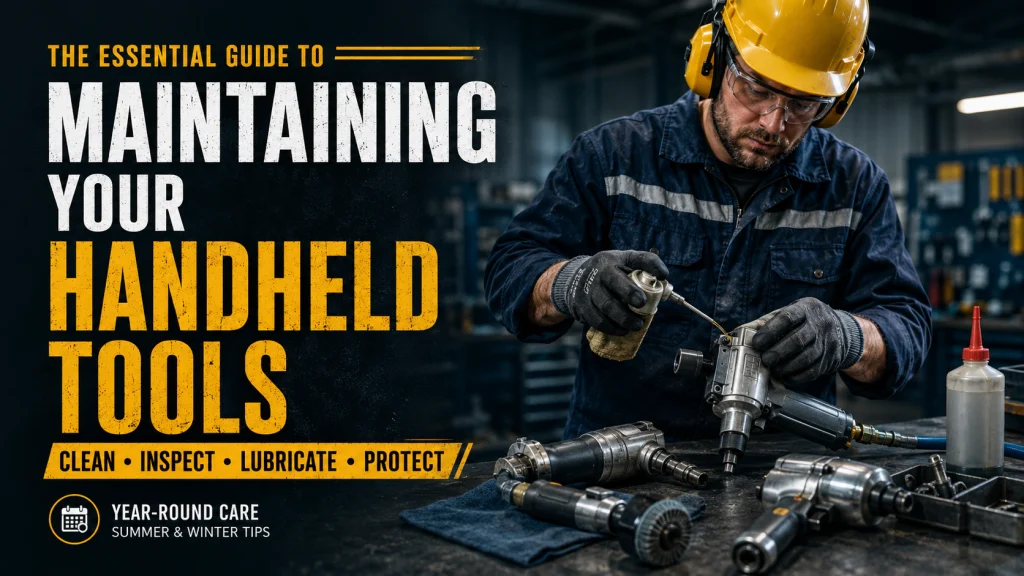 The Essential Guide to Maintaining Your Handheld Tools