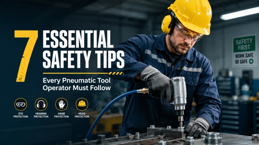 7 Essential Safety Tips Every Pneumatic Tool Operator Must Follow