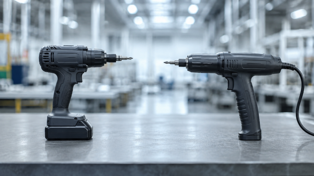 Cordless vs Corded Industrial Assembly Tools